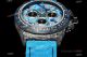 NEW! TW Factory 1-1 Rolex DIW NTPT Carbon Daytona Watch 7750 Chronograph Blue Fabric Leather Band (2)_th.jpg